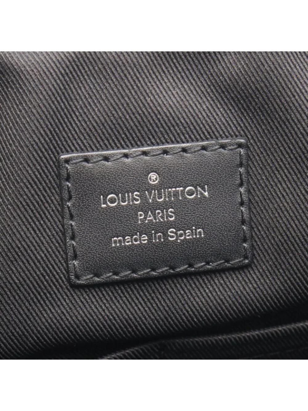 Louis Vuitton Shoulder Bag District MM NM Damier Graphite Leather